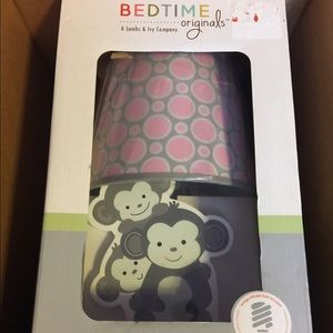 Lambs And Ivy Bedtime Original Monkey Lamp Nursery